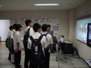 オープンキャンパスの様子